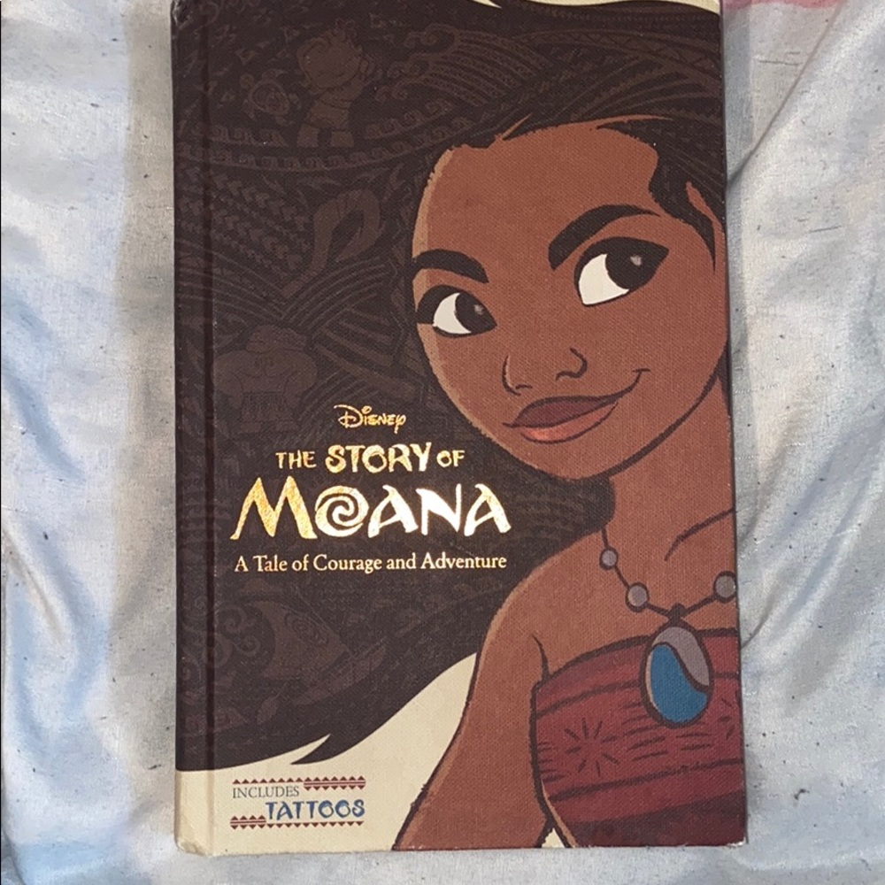 moana kids book